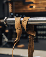 Load image into Gallery viewer, Leather Lifting Straps