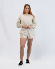 Load image into Gallery viewer, Bloom Long Sleeve Crop - Soft lemon