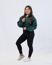 Load image into Gallery viewer, Seeker 1/4 zip - Forest Green